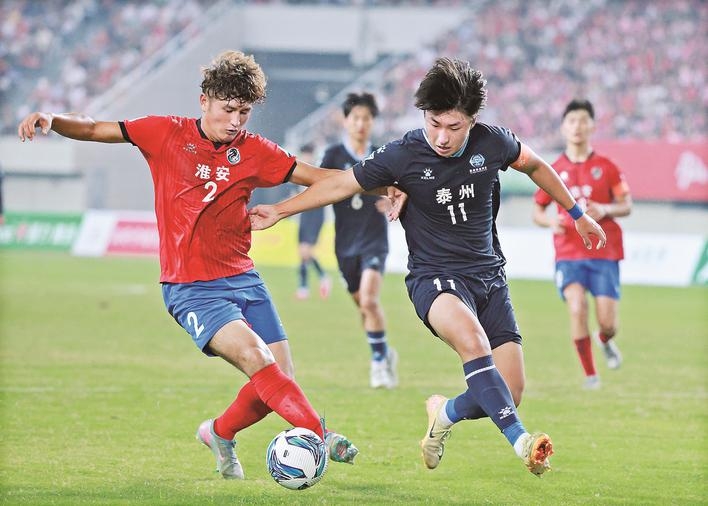 1:3 泰州隊客場憾負淮安隊